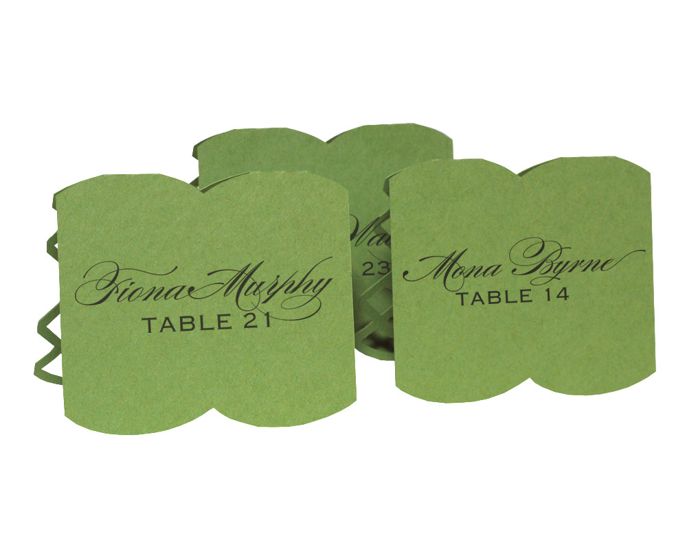 Celtic Knot Escort Cards