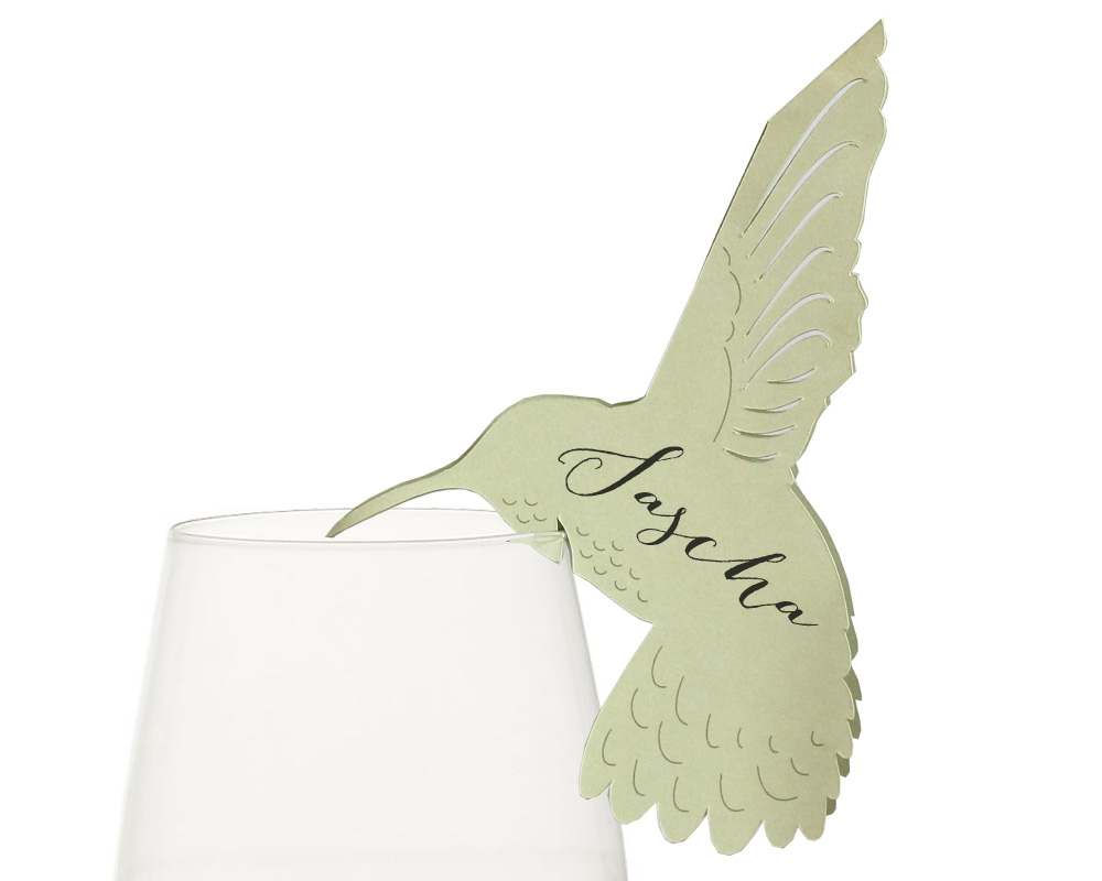 Hummingbird Place Cards