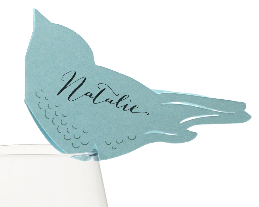 Lovebird Place Cards