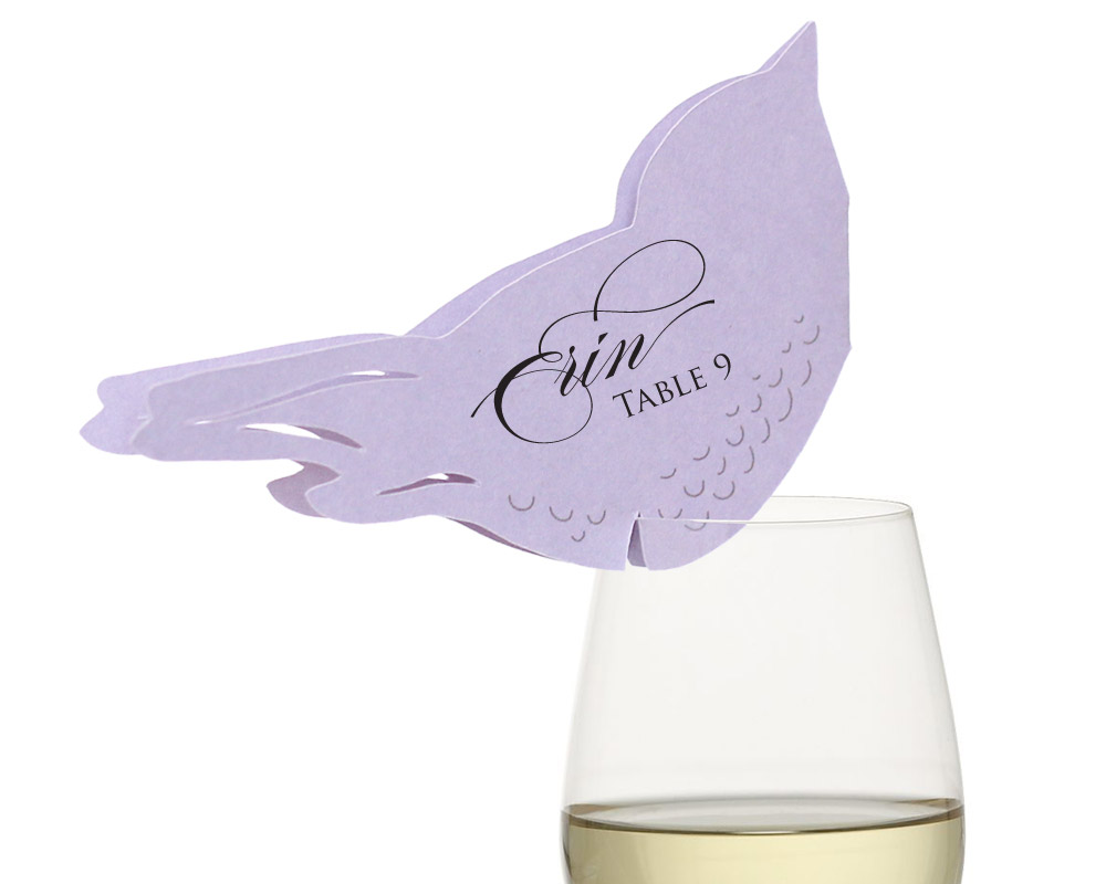 Lovebird Place Cards