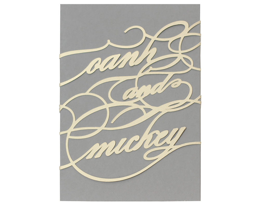 Monogram Invitations